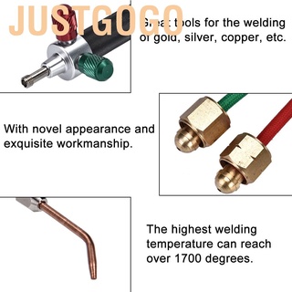 Justgogo Jewelry Welding Torch Tool Oxygen 5-pointed Flame