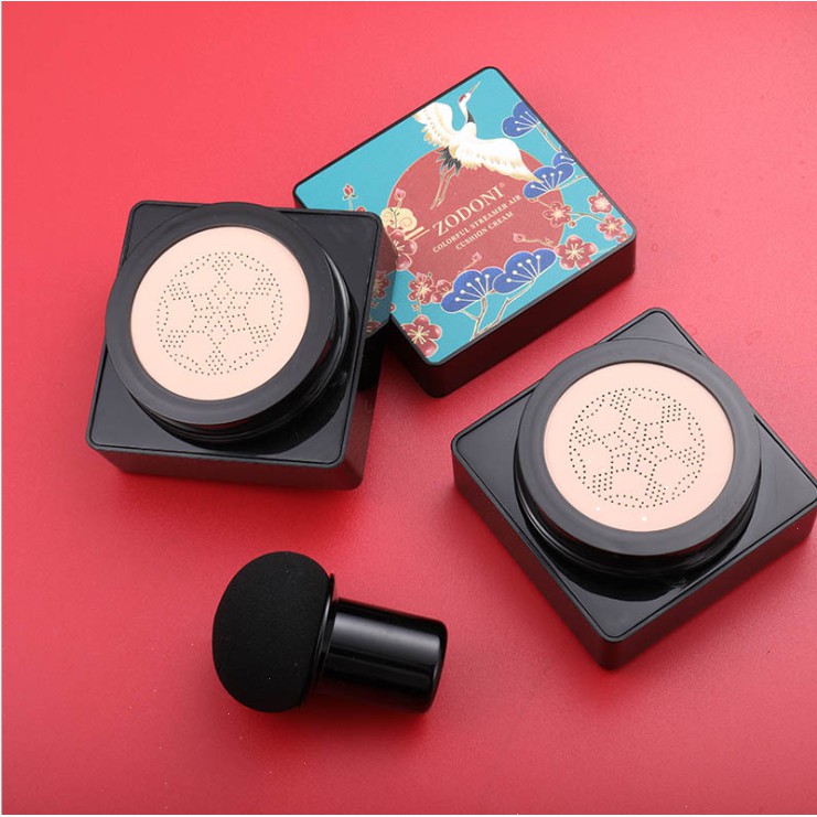 (Hàng Mới Về) Phấn Nước Bb Che Khuyết Điểm Dưỡng Ẩm Làm Sáng Da Kèm Cọ Đầu Nấm Zohdni | BigBuy360 - bigbuy360.vn