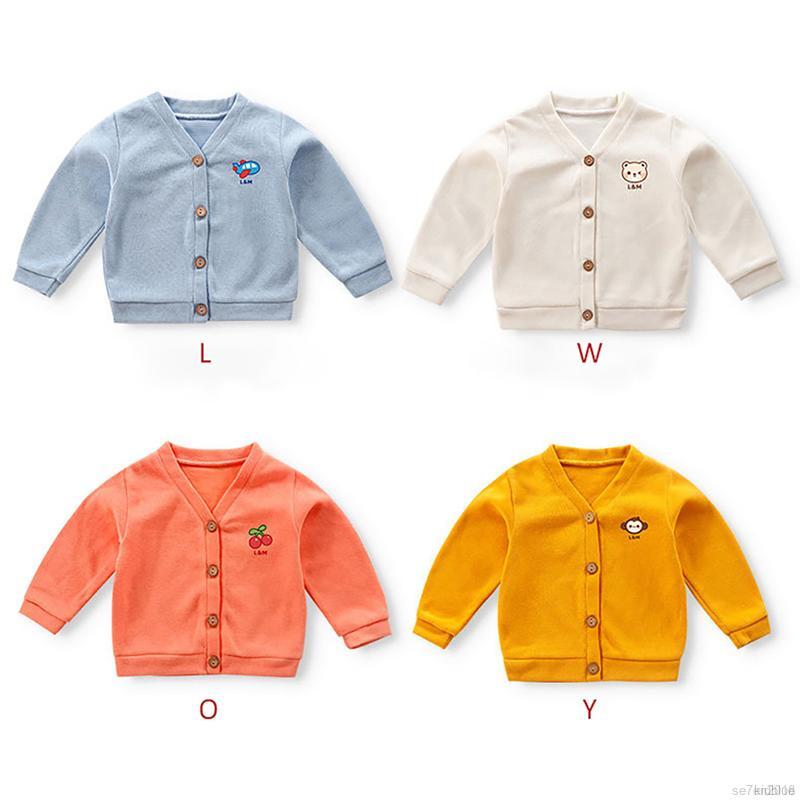 Áo khoác vải cotton phong cách Hàn Quốc dễ thương cho bé gái