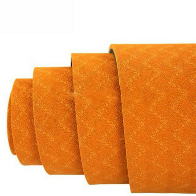 Thảm tập yoga TPE 8mm 2 lớp tặng túi đựng cao cấp