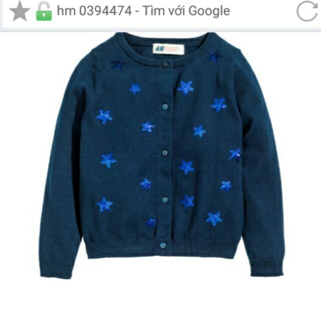 Sỉ áo len Cardigan HM