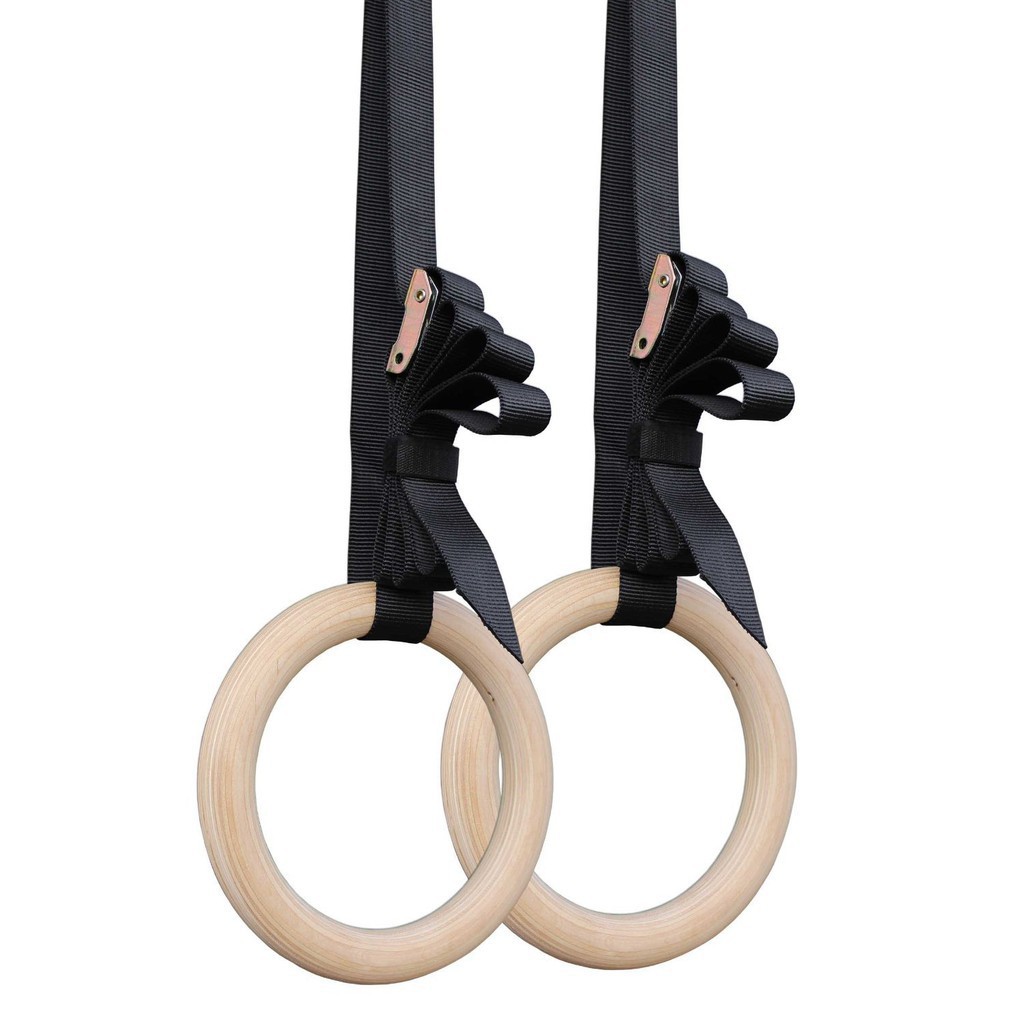 FREESHIP 🎁 Vòng xà gỗ Bạch Dương  ⚡ Vòng xà treo Gymnastic Rings | hn & tphcm