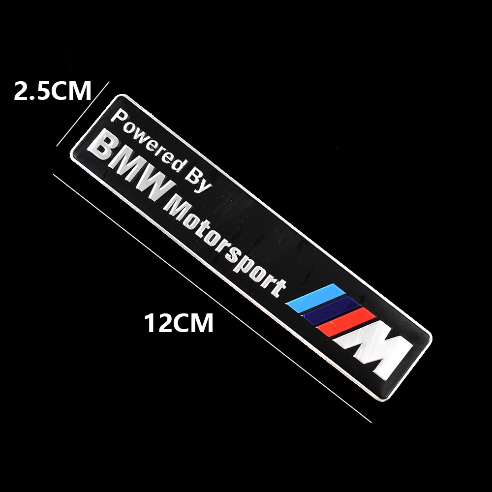 BMW Sticker Dán Xe Hơi Bằng Kim Loại Chất Lượng Cao