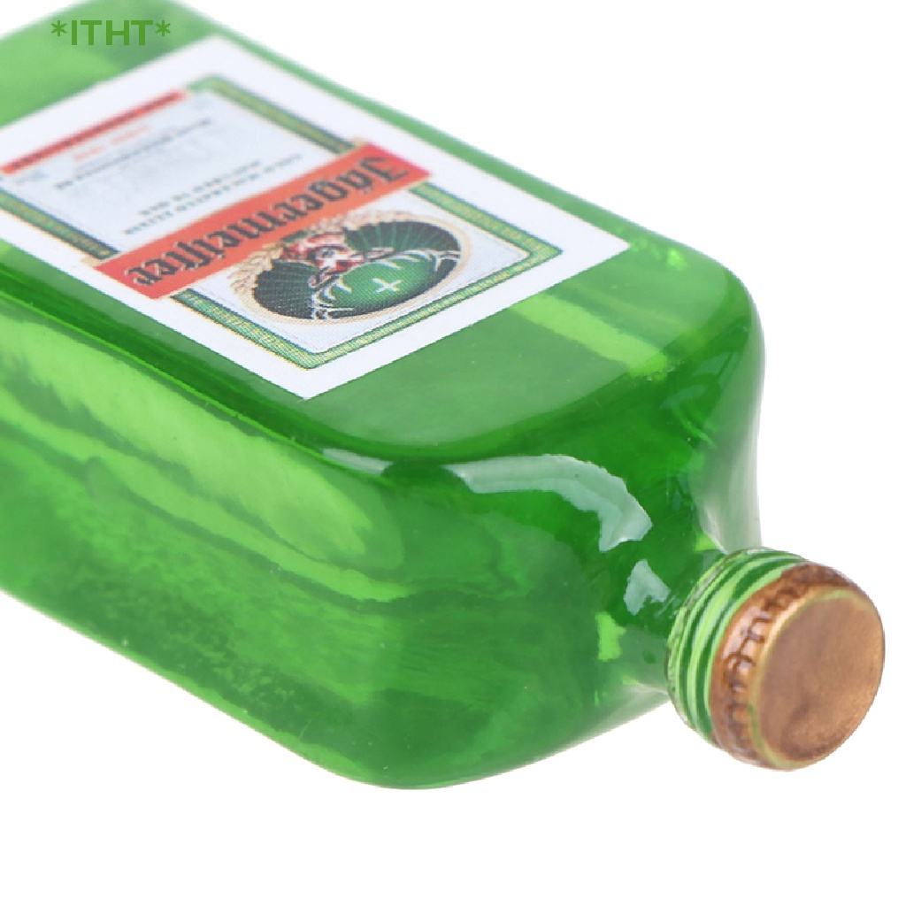 Set 4 Chai Rượu Vang Mini Tỉ Lệ 1: 12 Dùng Để Trang Trí Nhà Búp Bê Mới