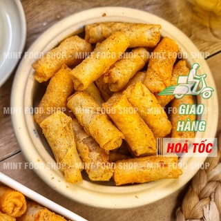Chả Giò Tôm Mini Sấy Giòn Ăn Liền - Lon 400gr