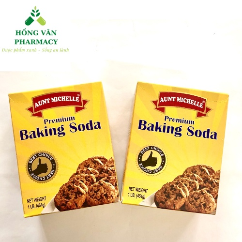Bột Nở Baking Soda đa công dụng khử mùi, diệt khuẩn, tẩy rửa, chăm sóc da, bột làm bánh hộp giấy 454g Nhập Khẩu Mỹ