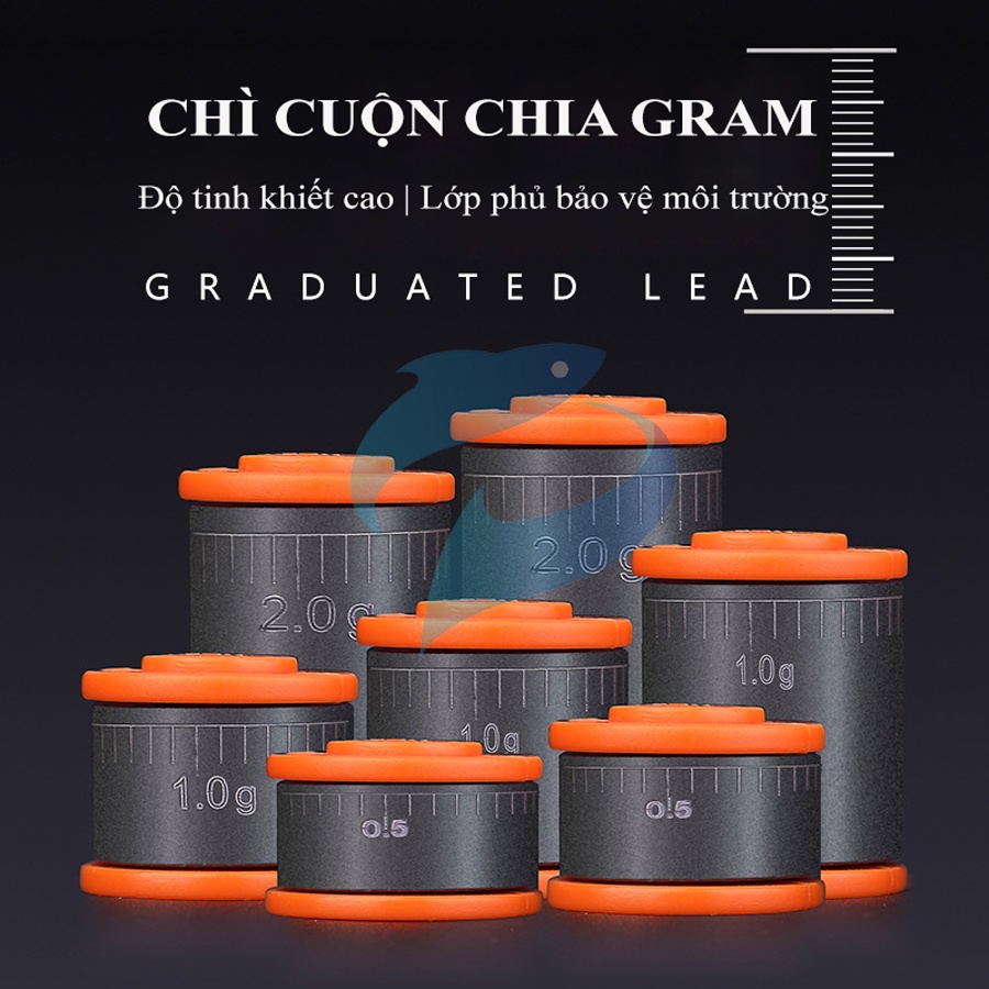 Chì Câu Cá Chia Gram - Happy Fishing