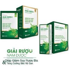 Giải rượu Nam Dược - hộp 6 gói giảm say,mệt mỏi khi uống bia rượu/ giai ruou nam duoc