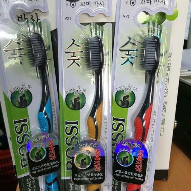 Bàn chải than tre hàn quốc combo 5 chiếc