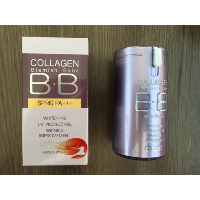 Kem nền BB Cream Collagen Cellio