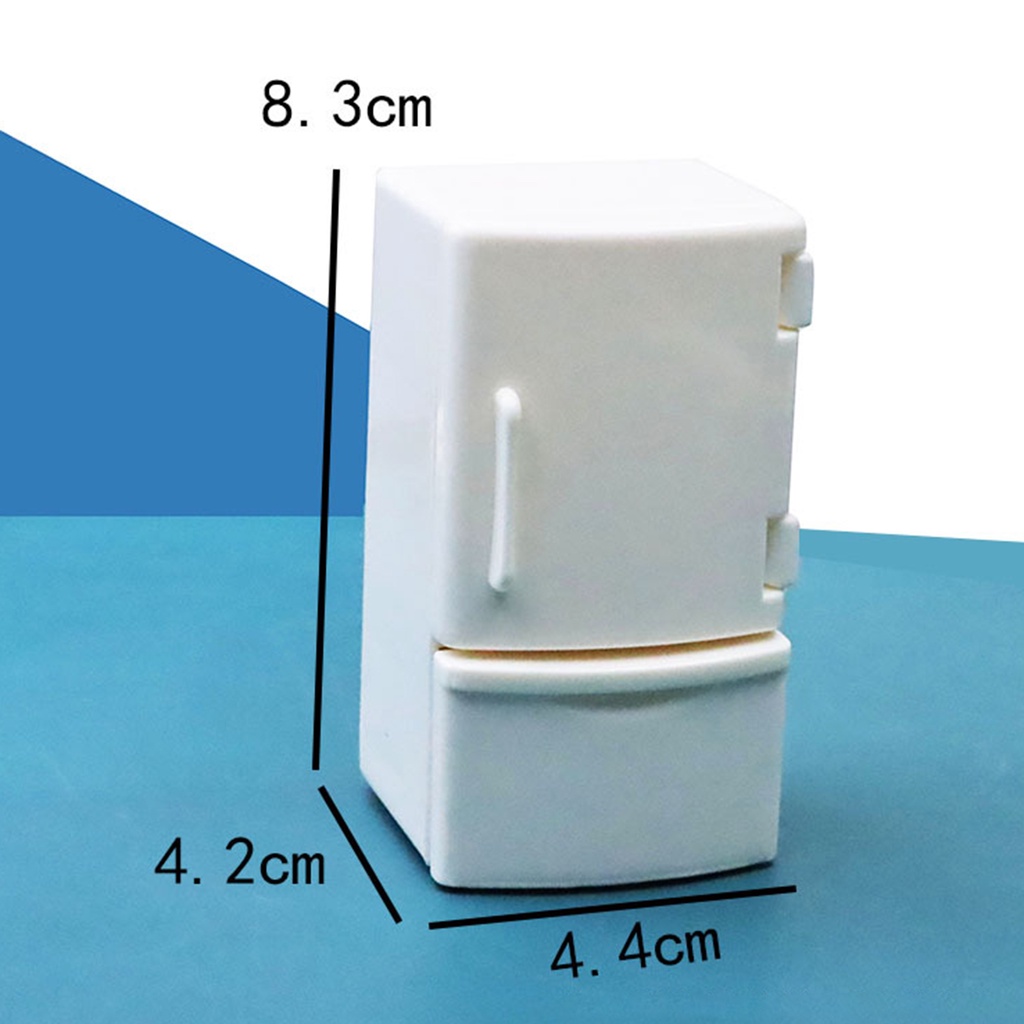 Wis| Tủ Lạnh Mini Cho Nhà Búp Bê