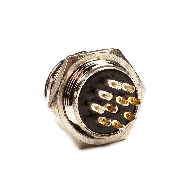 Đầu Nối Ổ Cắm Cái 10pin 16mm GX16 Chuyên Dụng Cho Máy Bay Điều Khiển Từ Xa