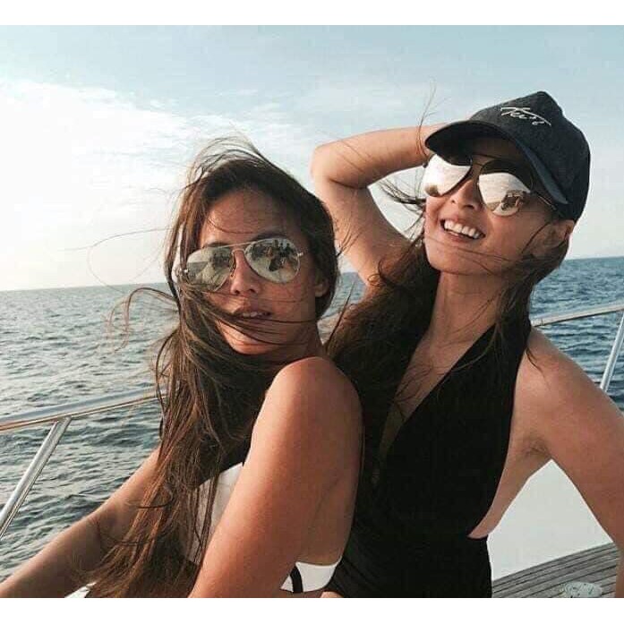 Kính mát Rayban RB3558 91396G mắt chuồn, viền xám ⚜️Hàng Authentic⚜️