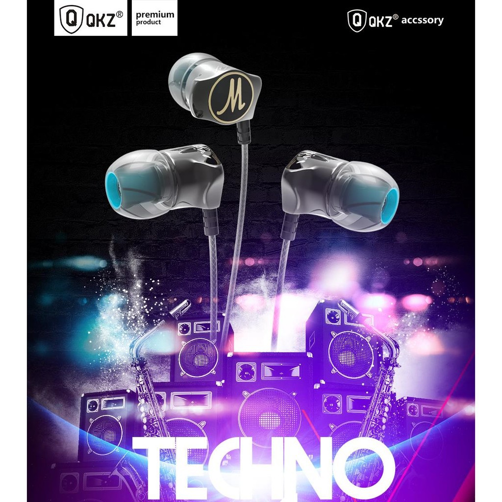 Tai Nghe Nhét Tai QKZ DM7 Âm Thanh HiFi fone de ouvido