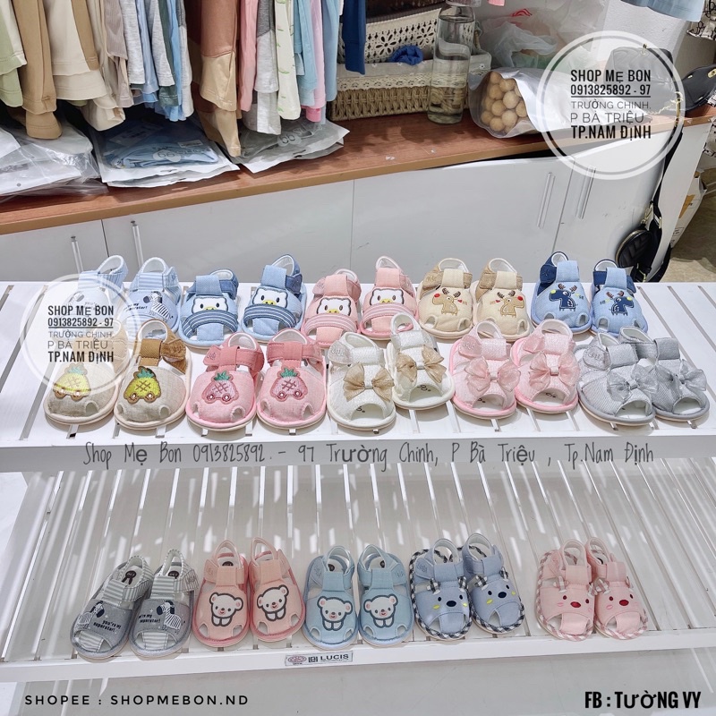 Giày tập đi Ualarogo cho bé trai bé gái