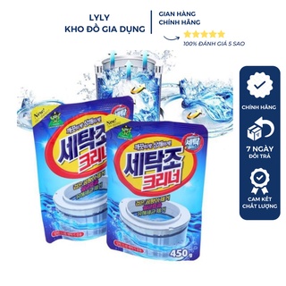 Bột tẩy lồng vệ sinh máy giặt hàn quốc sandokkaebi 450 gr