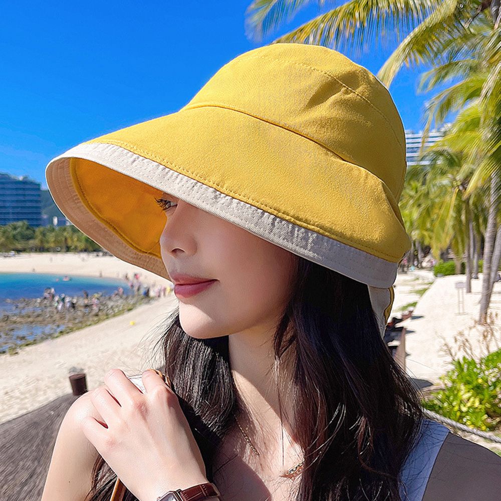 Nón vành nhỏ đính nơ thời trang mùa hè cho nữ