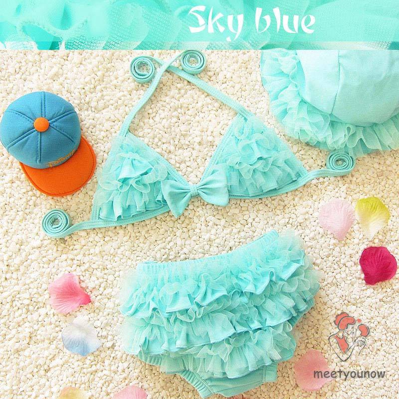 Đồ bơi trẻ em 2 mảnh tua rua dễ thương | BigBuy360 - bigbuy360.vn