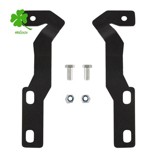Led light pod metal hood mount bracket kit ditch hood light brackets for toyota tacoma 2016-2017