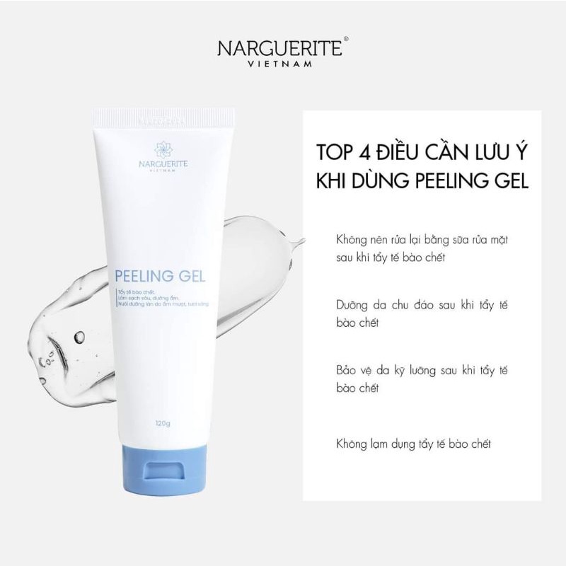 [Chính hãng công ty] GEL TẨY TẾ BÀO CHẾT - PEELING GEL NARGUERITE (120g) | BigBuy360 - bigbuy360.vn