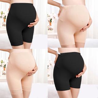 Quần legging lưng cao viền ren an toàn cho phụ nữ mang thai