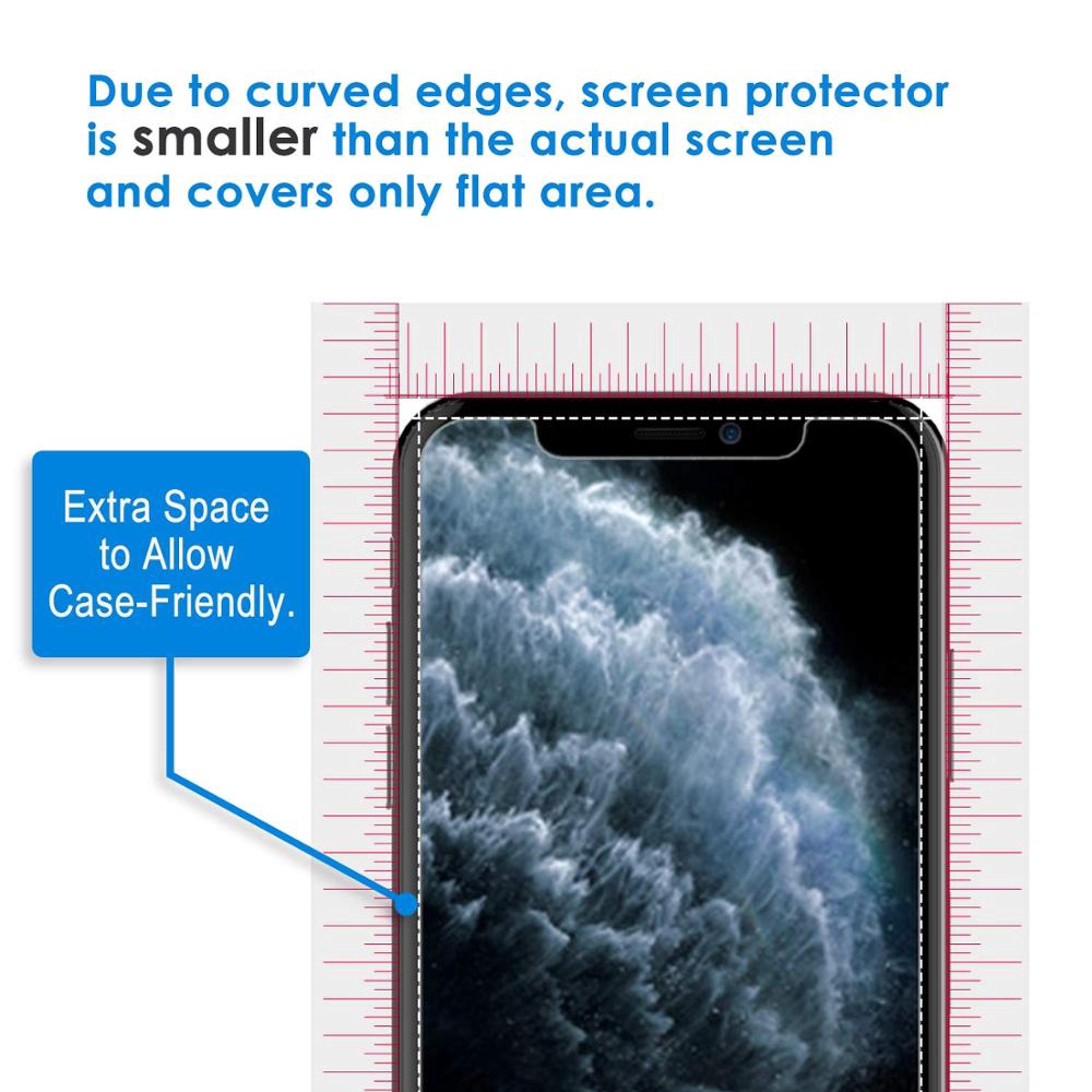 Bộ kính cường lực gắn ống kính và dán màn hình trước sau cho for IPHONE 11 PRO MAX XS XR X 7 PLUS