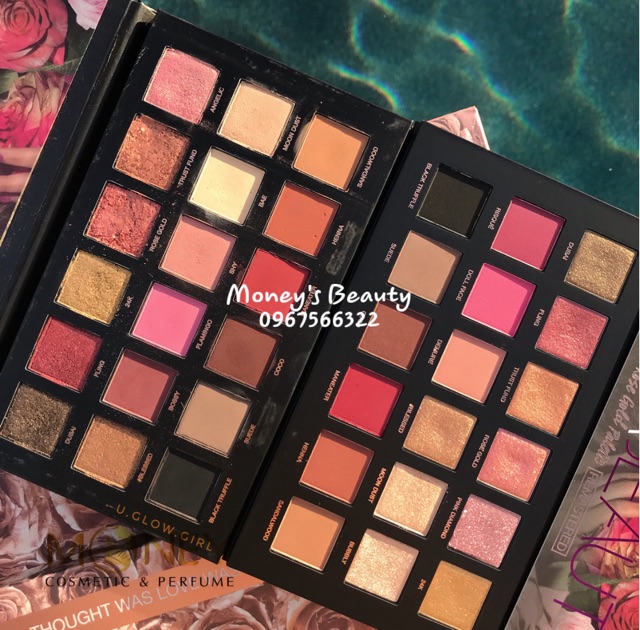 Bảng Mắt Huda Beauty Rose Gold Remastered Eyeshadow Palette