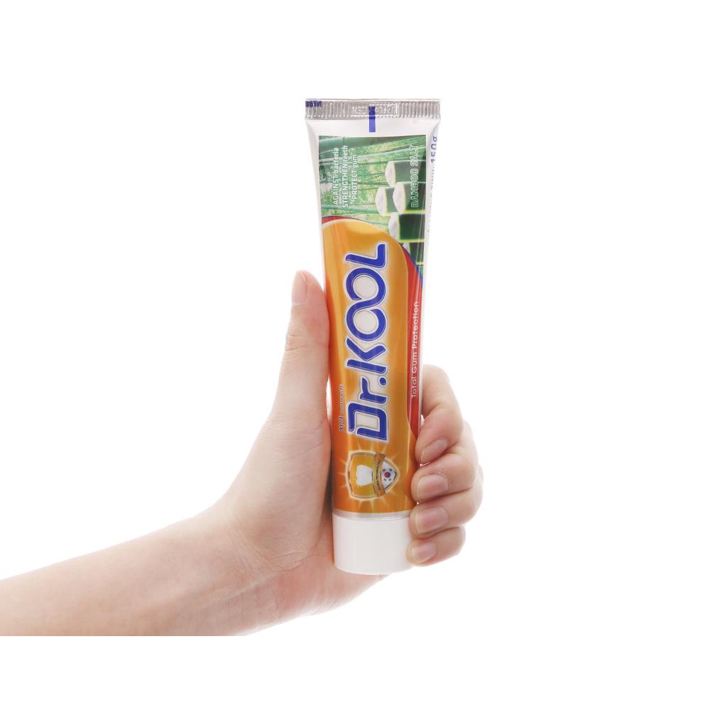 Kem đánh răng Dr. Kool muối tre bảo vệ nướu toàn diện 150g