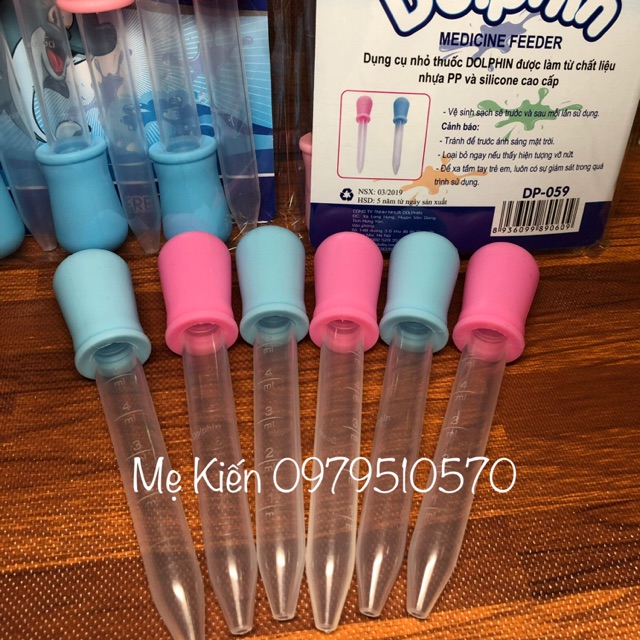 Ống bón thuốc, sữa Dolphin