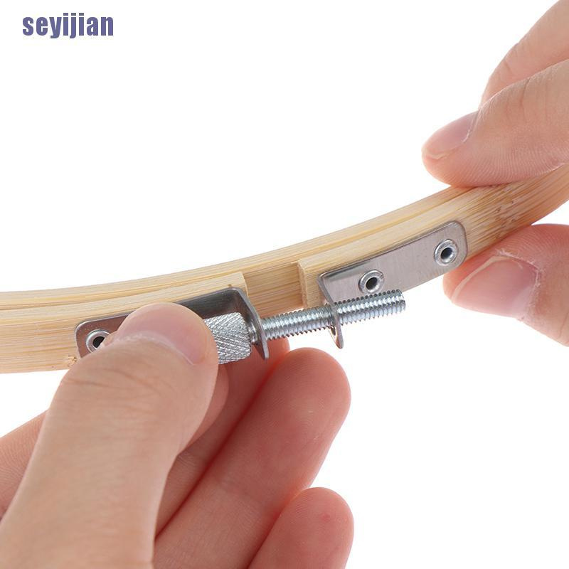 Khung Tre Thêu Tranh Chữ Thập 15-40CM DIY