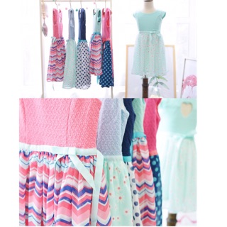 Đầm ren PINk&VIOLET - F21 VNXK dành cho bé gái