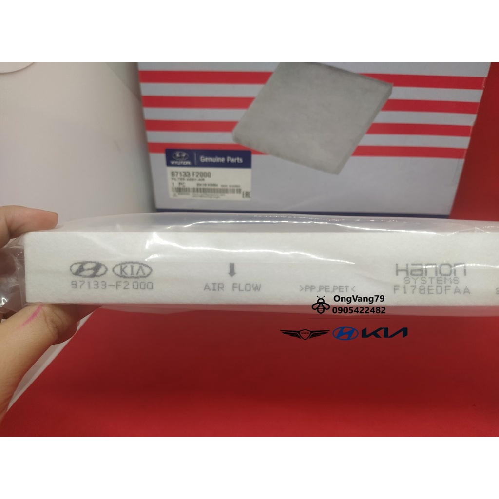 Lọc gió điều hoà xe Hyundai Elantra | Mã số: 97133F2000