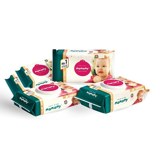 Khăn ướt Mamamy - mamamy tropical 60/80/90/100 tờ có nắp  không mùi, có mùi cho bé