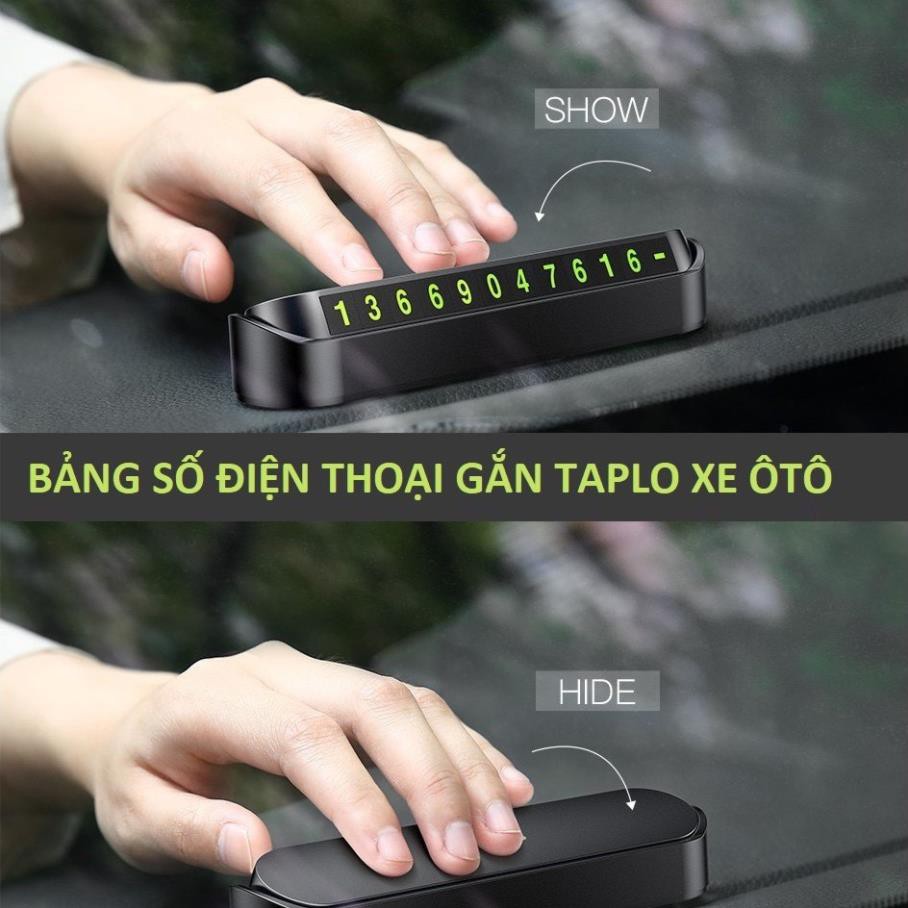 Bảng Báo - Taky, Số Điện Thoại Gắn Taplo Xe ôtô, Văn Minh, Đỗ Xe Vướng Đường, Lối Đi Mọi Người Biết Số ALO 5200