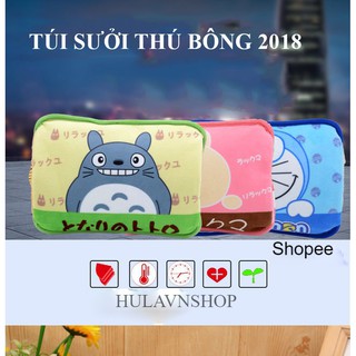 Túi sưởi gấu nâu
