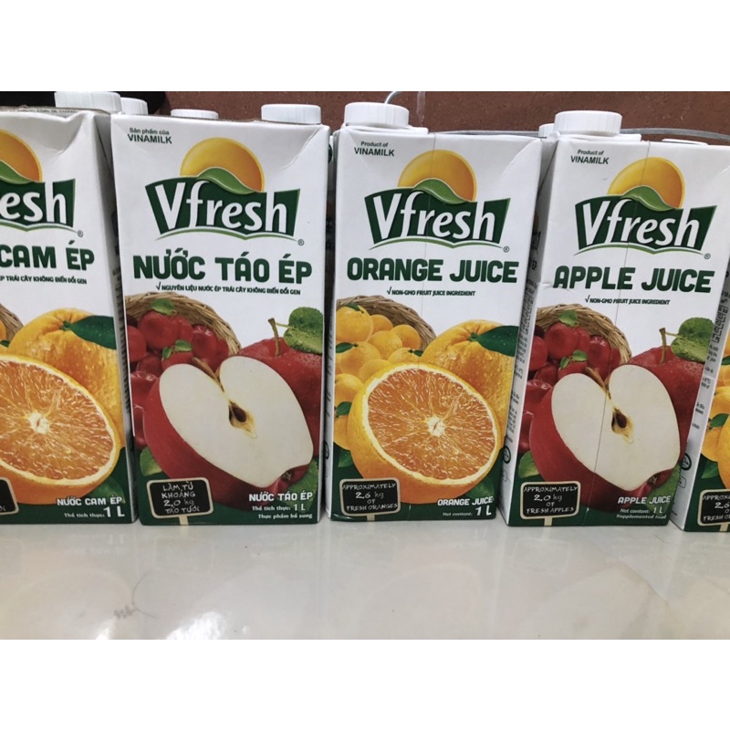 Nước táo ép VFresh 1l
