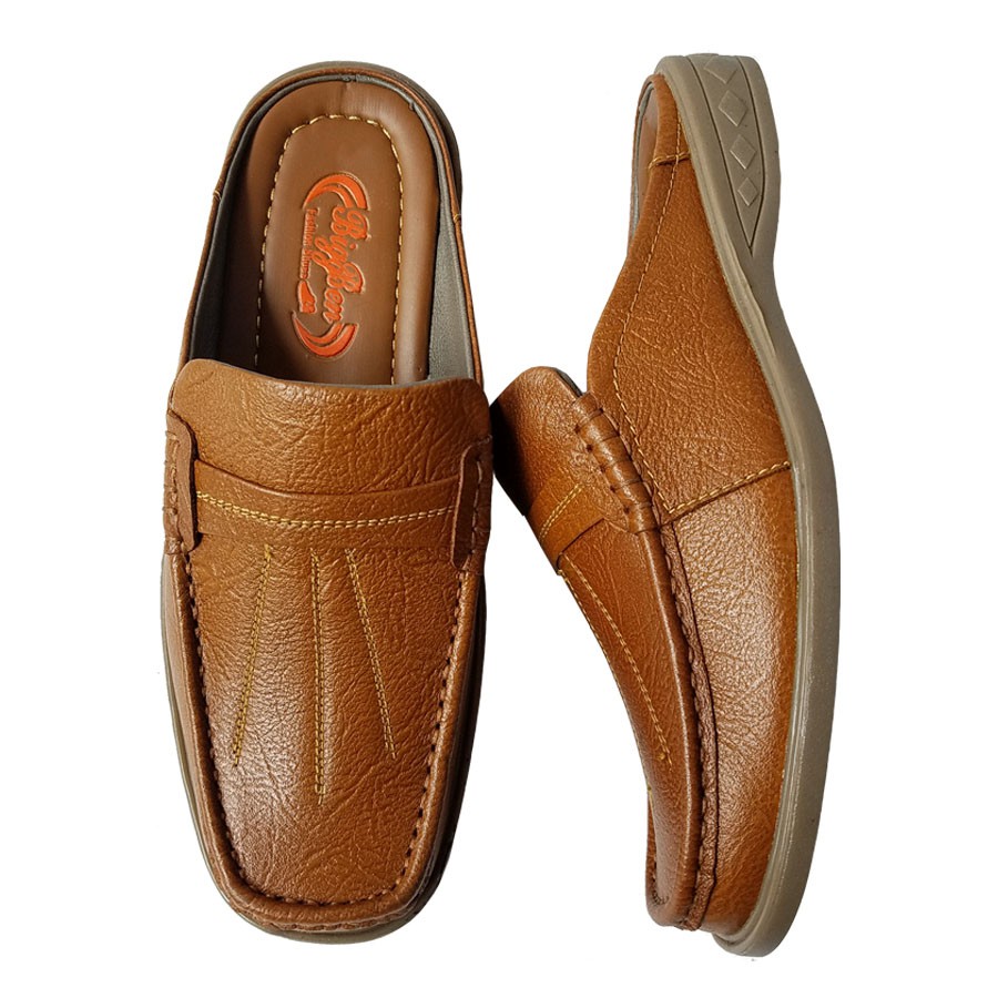 Dép Bít Đầu Nam Da Bò BIGBEN Cao Cấp SB76