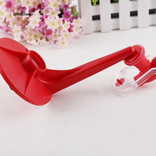 Vòi rót nước ngọt tự động sáng tạo chất liệu ABS + TPR kích thước 15cm phù hợp với miệng chai đường kính 10cm