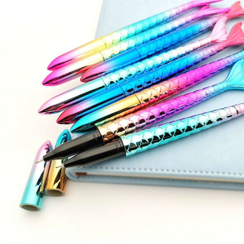 Bút Mực Gel Hình Đuôi Cá Hoạt Hình Sáng Tạo