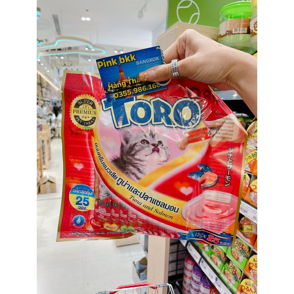 25 Súp thưởng mèo TORO Thái Lan ⚡ NỘI ĐỊA THÁI ⚡ NHẬP TRỰC TIẾP KHÔNG QUA TRUNG GIAN