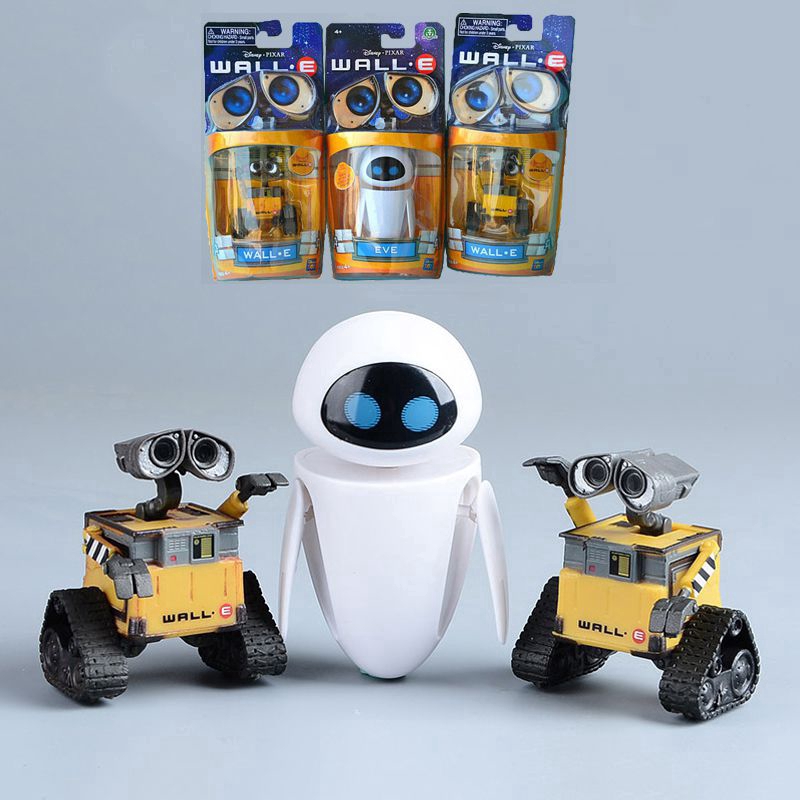 Đồ Chơi Mô Hình Robot Mini Wall-E & Eve Dễ Thương Cho Bé - 3