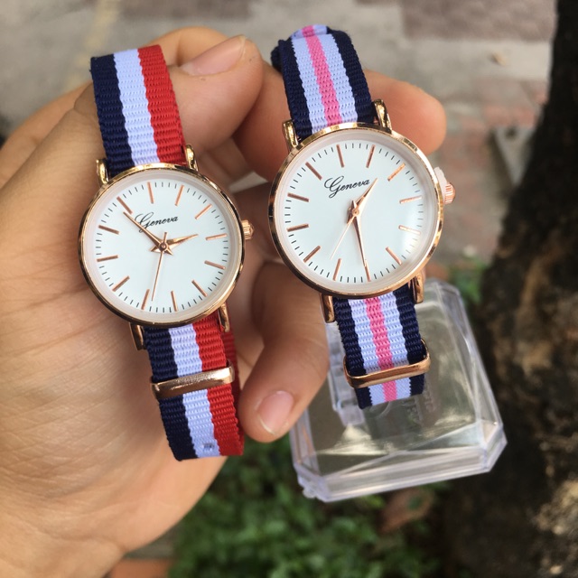 Đồng hồ nữ dây dù GENEVA