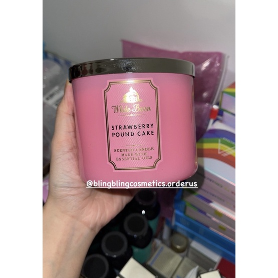 Nến thơm 3 tim Bath And Body Works