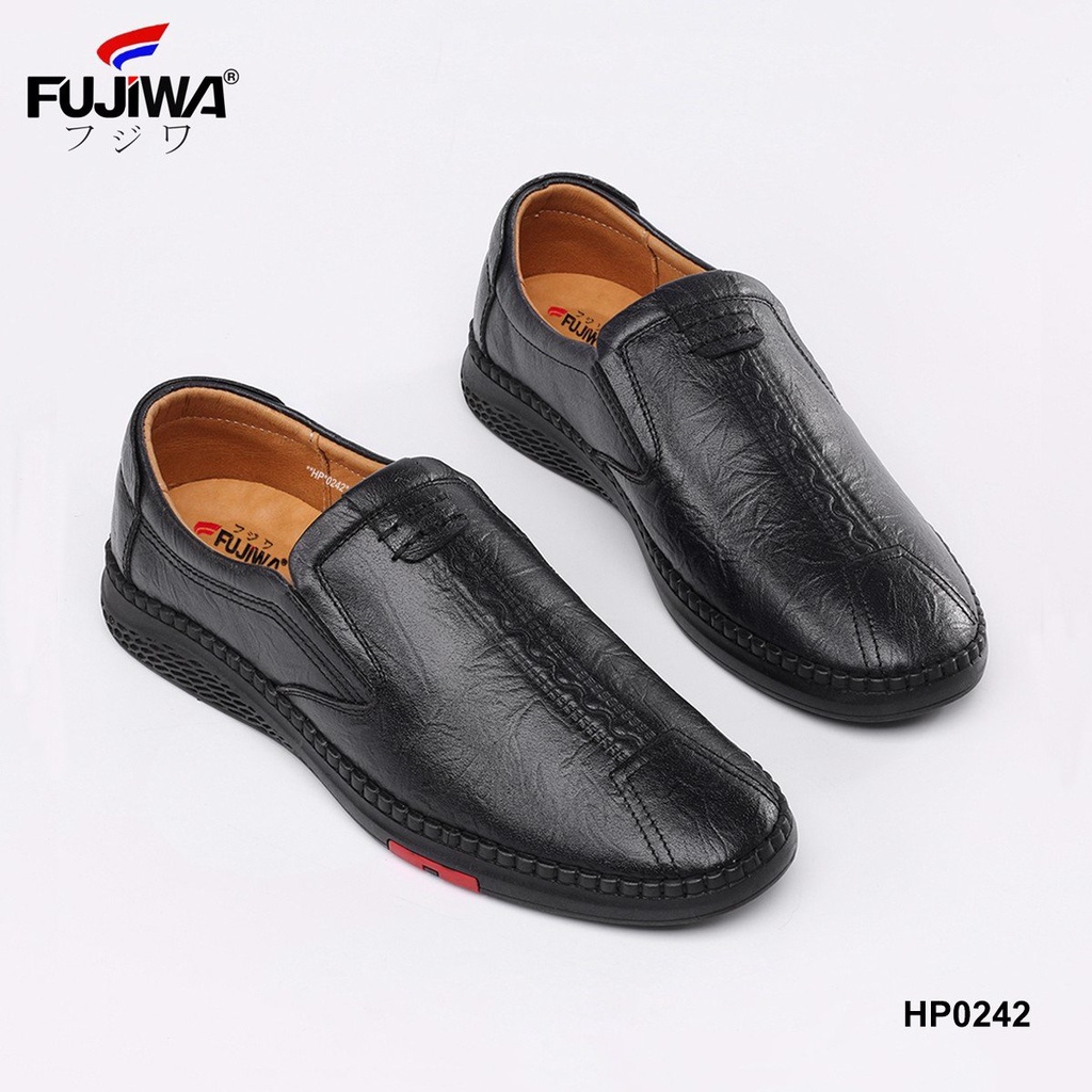Giày Lười Da Bò Nam FUJIWA - HP0242. Form Chuẩn Size. Rất Đẹp, Phù Hợp Với Mọi Lứa Tuổi. Có Trắng, Size 43