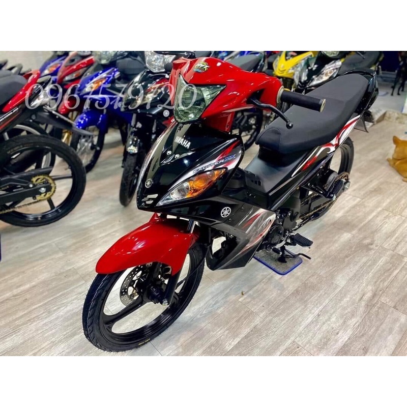 tem rời exciter 2006-2010 đỏ đen indo