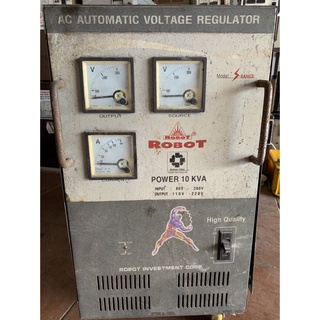 ỔN ÁP RÔ BỐT 10KW DẢI 80-260V HÀNG CŨ