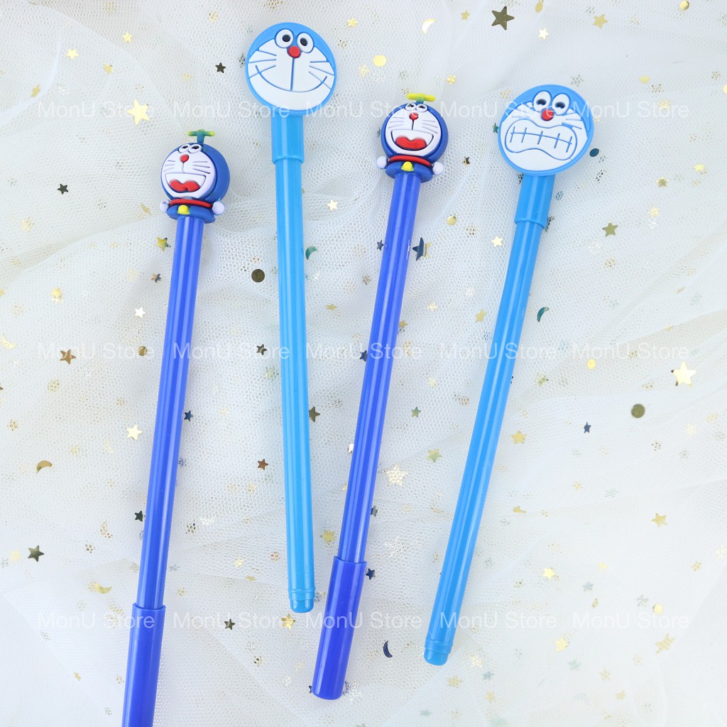 Bút bi nước mực đen hình DORAEMON DOREMON dễ thương cute