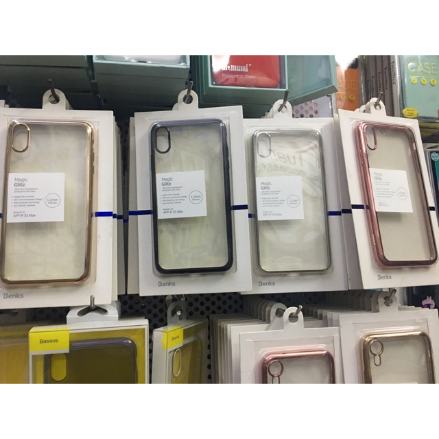ốp dẻo lưng trong viền benk ipxs max/ipx/ipxr