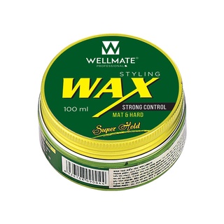 Wax vuốt tóc nam Wellmate Styling Strong Control 100ml