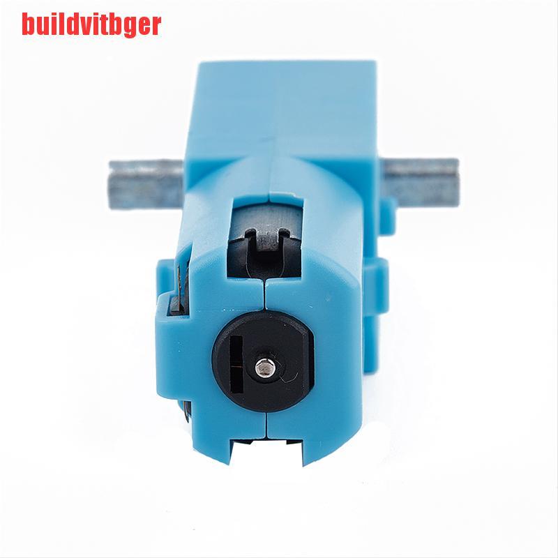 {buildvitbger}1:90 110RPM Metal DC Gear Motor Axis Brushless DC Motor For Arduino Fan Robot HGA